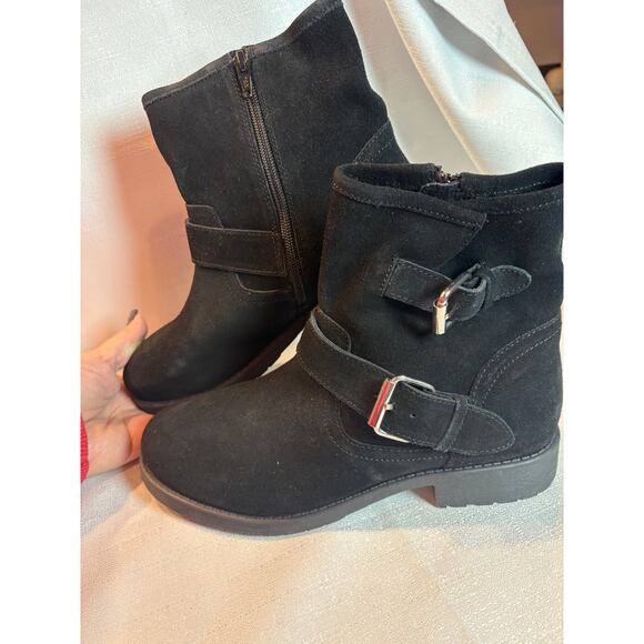 Steve Madden Women Suede Alick Motorcycle Bootie Size 8.5 NWOT - Picture 2 of 11